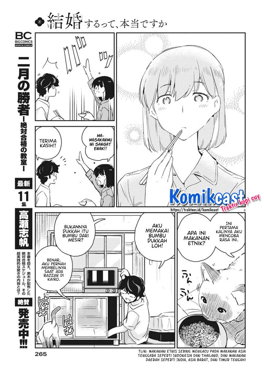 Kekkon Surutte, Hontou Desu ka? Chapter 43 Gambar 8
